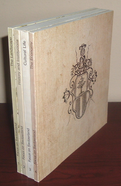 Image for Focus on Switzerland, Four Volumes: The Landscapes, History and Institutions, Cultural Life, and the Economy