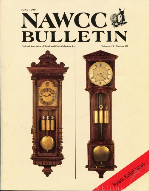 Image for National Association of Watch and Clock Collectors (NAWCC) Bulletin Vol. 41/3 Number 320, June 1999