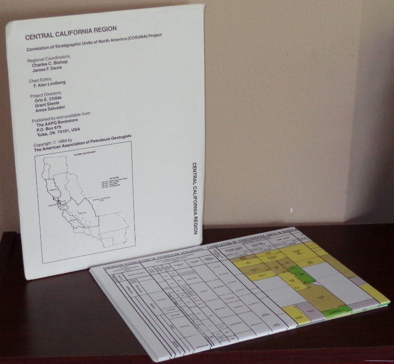 Image for CENTRAL CALIFORNIA REGION, Correlation of Stratigraphic Units of North America (COSUNA) Project