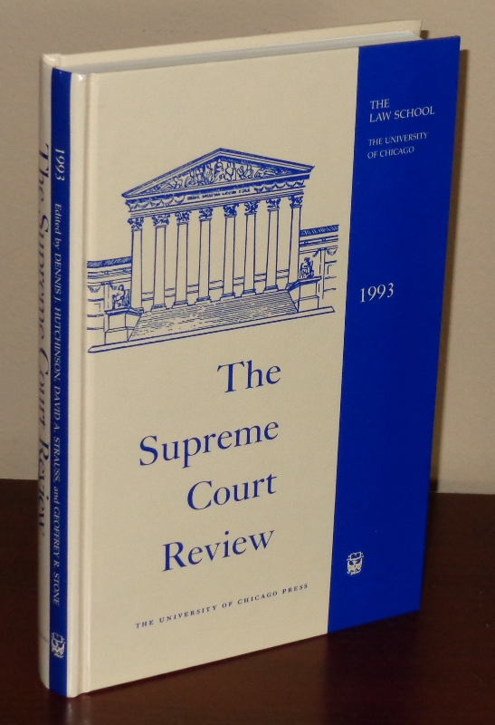 Image for The Supreme Court Review 1993