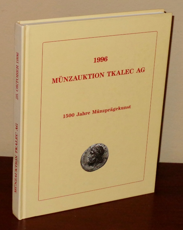 Image for Münzauktion Tkalec AG 1996. 1500 Jahre Münzprägekunst.