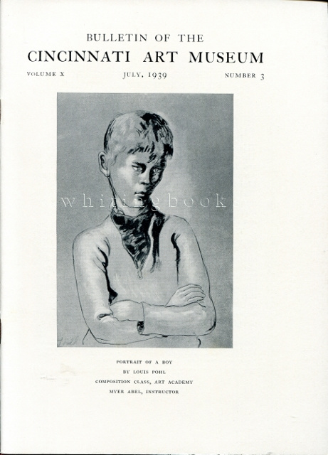 Image for Bulletin of the Cincinnati Art Museum, Volume X, Number 3, April 1939