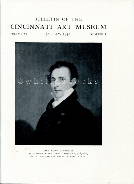 Image for Bulletin of the Cincinnati Art Museum, Volume XI, Number 1, January 1940 Bulletin of the Cincinnati Art Museum, Volume XI, Number 1, January 1940