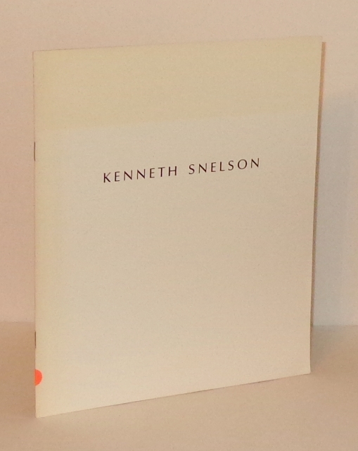 Kenneth Snelson October 30--December 1, 1979, Zabriskie Gallery, New York [Exhibit Catalog]