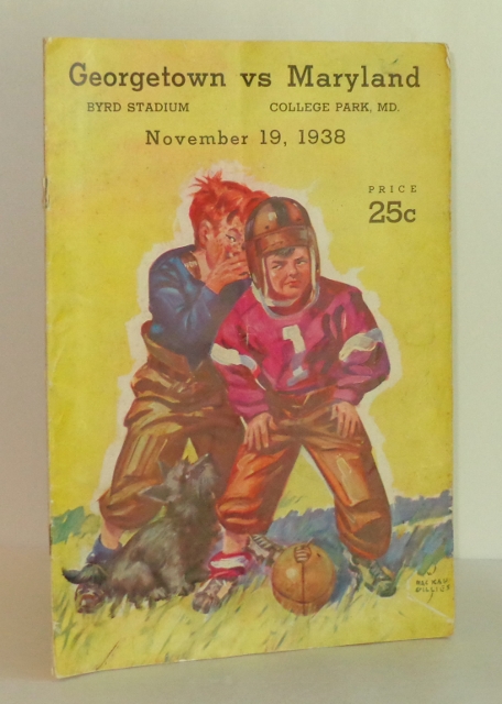 Image for Georgetown Vs Maryland Football Program, November 19, 1938, Byrd Stadium - College Park, Maryland