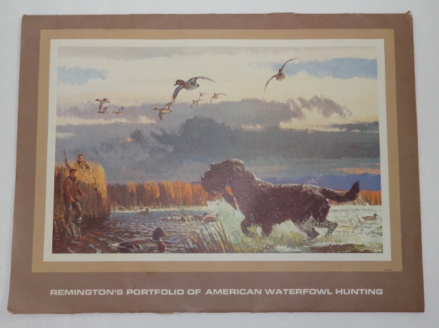 Image for Remington's Portfolio of American Waterfowl Hunting. Ducks, Geese, Decoys... 12 Illustrations of American Waterfowl Hunting