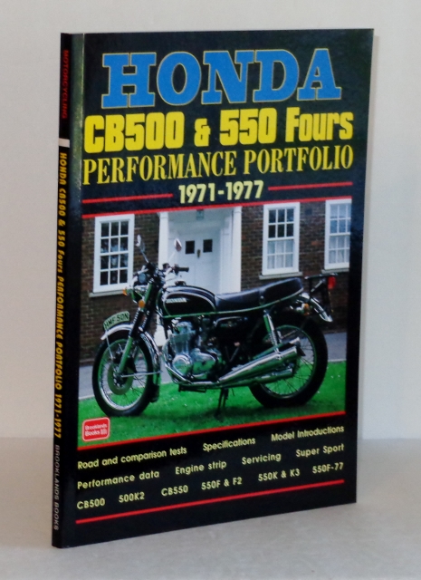 Image for Honda CB500 & 550 Fours Performance Portfolio 1971-1977