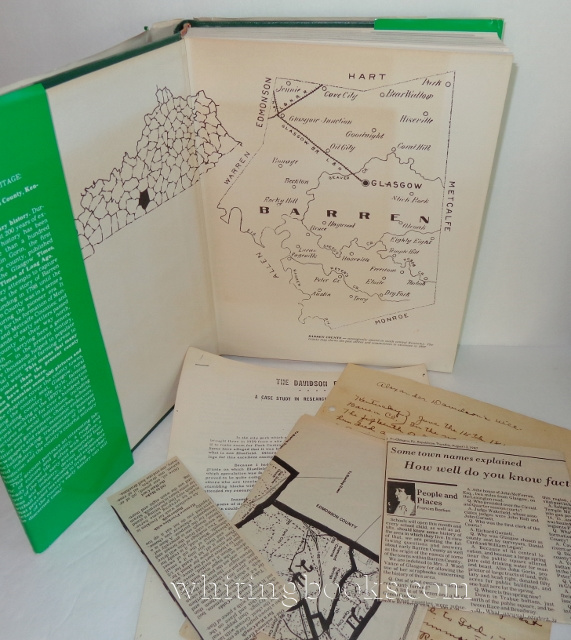 Barren County Heritage A Pictorial History of Barren County, Kentucky