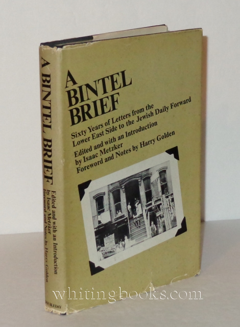 Image for A Bintel Brief: Sixty Years of Letters from the Lower East Side to the Jewish Daily Forward