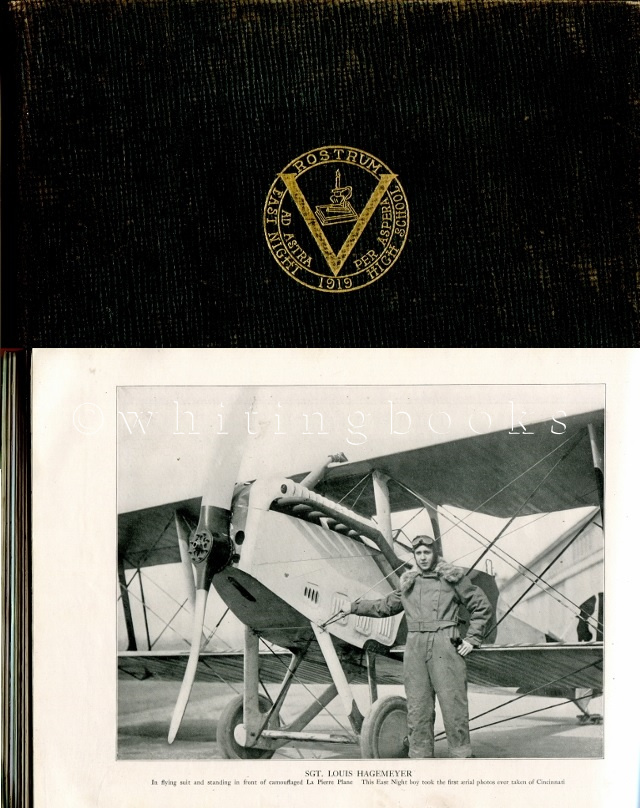 Image for The Rostrum 1919: East Night High School Yearbook, Cincinnati, Ohio, with Images from the First Aerial Photographs of Cincinnati, taken by Former Student, Sgt. Louis Hagemeyer
