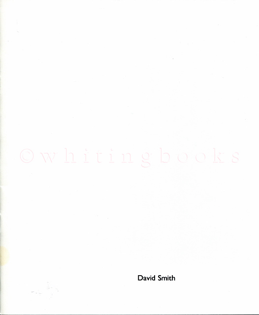 Image for David Smith: Drawings, Opening Friday January 15, 1982 [Exhibit Catalog, Janie C. Lee Gallery, Houston, Texas)