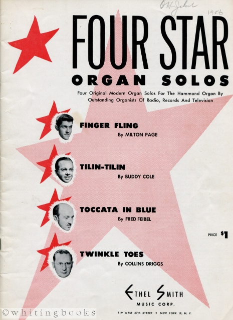Image for Four Star Organ Solos: Four Original Modern Organ Solos for the Hammond Organ by Outstanding Organists of Radio, Records, and Television