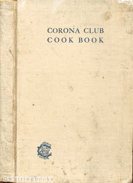 Image for Corona Club Cook Book
