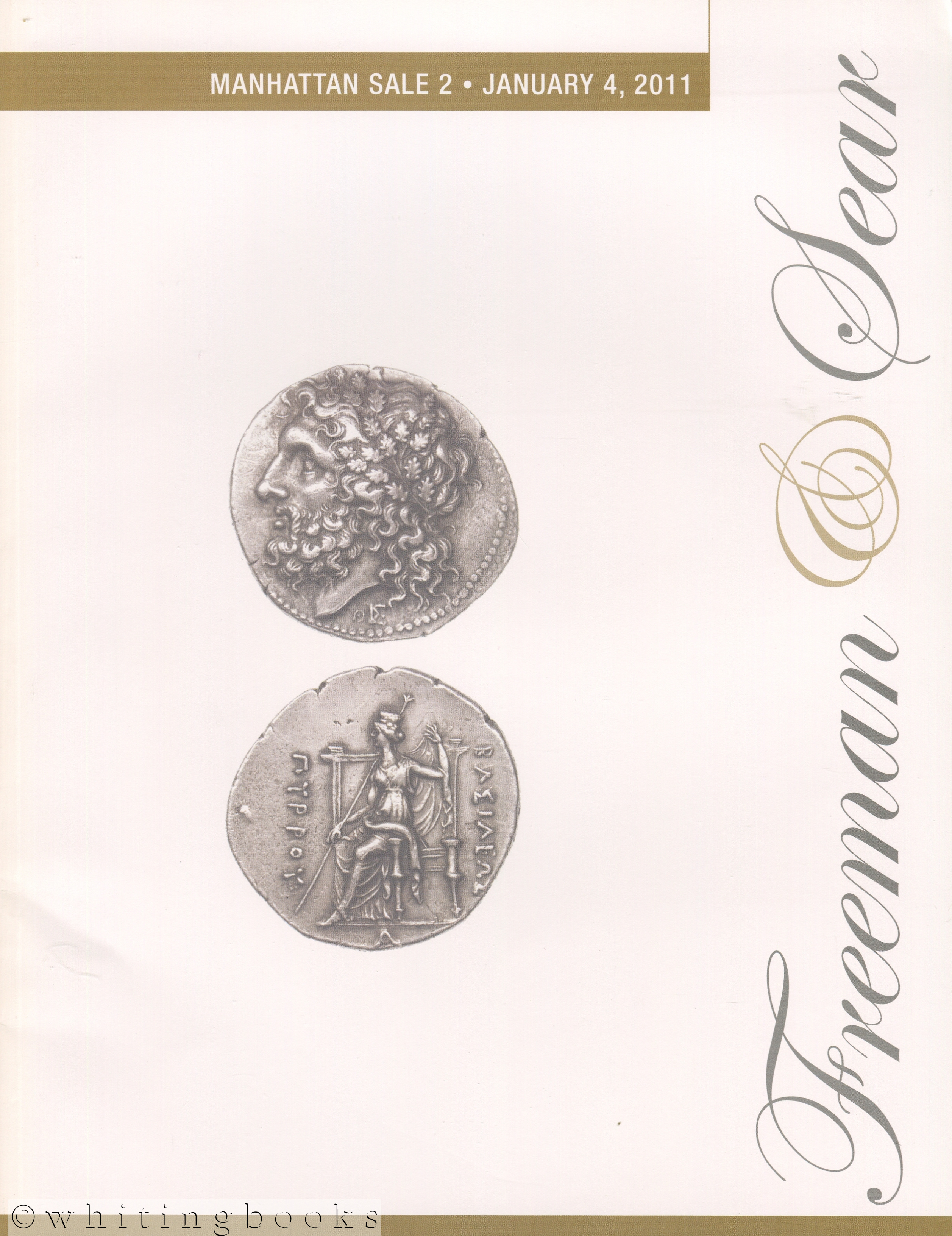 Image for Freeman & Sear Manhattan Sale 1 - January 4, 2011 - Coin Auction Catalog