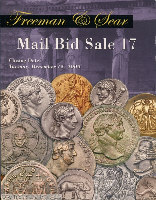 Image for Freeman & Sear Mail Bid Sale December 15, 2009 - Coin Auction Catalog