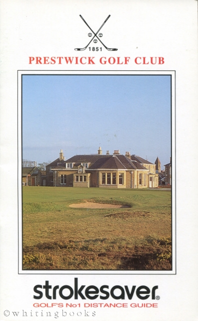 Image for Strokesaver: Distance Guide for Prestwick Golf Club, Scotland