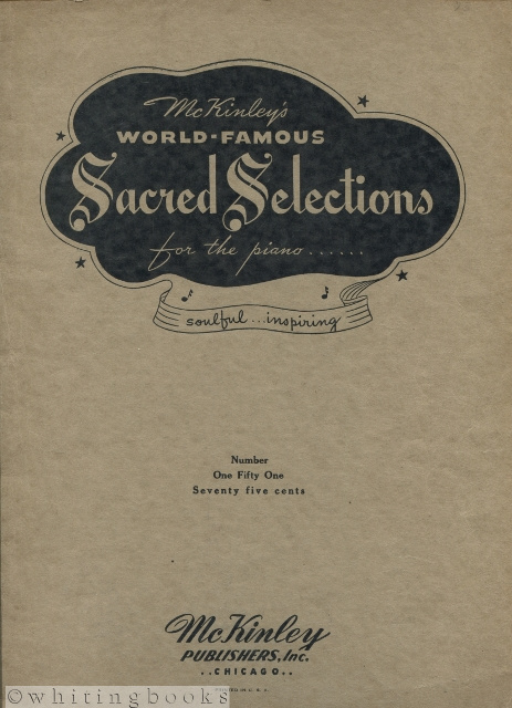 Image for McKinley's World-Famous Sacred Selections for Piano