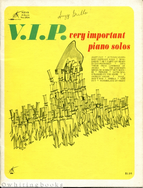 Image for V.I.P. Very Important Piano Solos (Keys Album No. 25A)