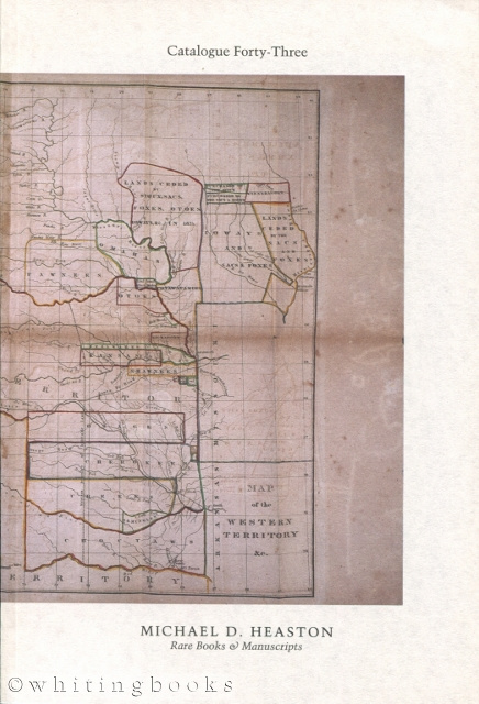 Image for Michael D. Heaston Catalogue Forty-Three: Cartography of the American West - A Selection of Pocket, Plat, and Books and Pamphlets with Maps and Atlases