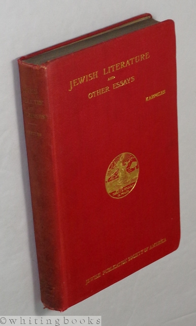 Image for Jewish Literature and Other Essays Jewish Literature and Other Essays
