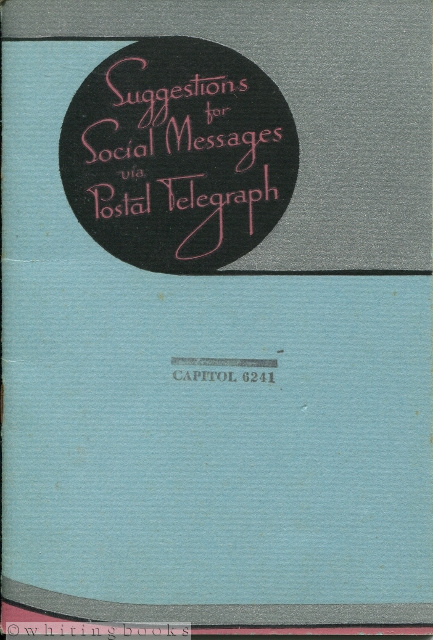 Image for Suggestions for Social Messaging Via Postal Telegraph