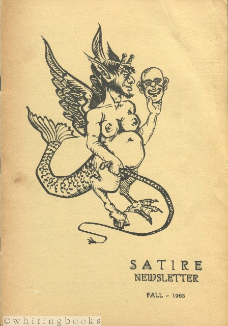 Image for Satire Newsletter, Volume I, Number 1, Fall 1963