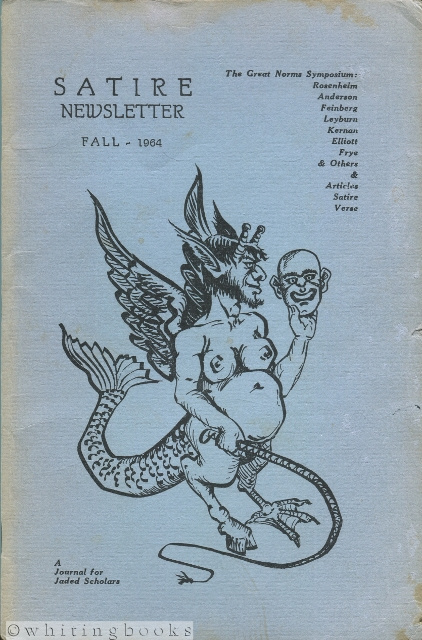 Image for Satire Newsletter, Volume II, Number 1, Fall 1964