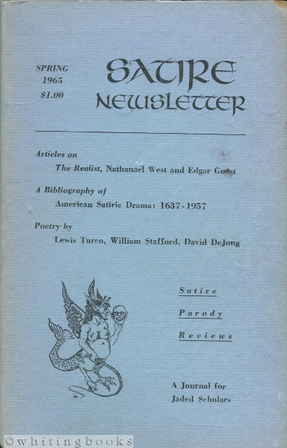 Image for Satire Newsletter, Volume II, Number 2, Spring 1965