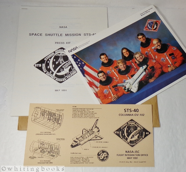 Image for Space Exploration Memorabilia: Space Shuttle Mission STS-40 Columbia Press Kit, May 1991