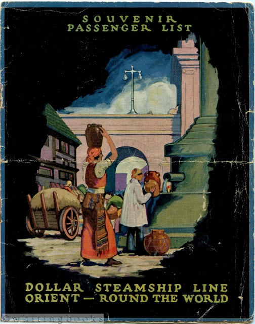 Image for Souvenir Passenger List for Dollar Steamship Line, S.S. President Lincoln, Voyage Seven Sailing from San Francisco Bay, 1926, to the Orient and Around the World