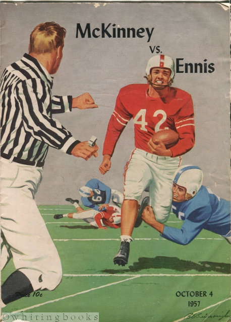 Image for Texas High School Football Program, 1957 - McKinney vs. Ennis