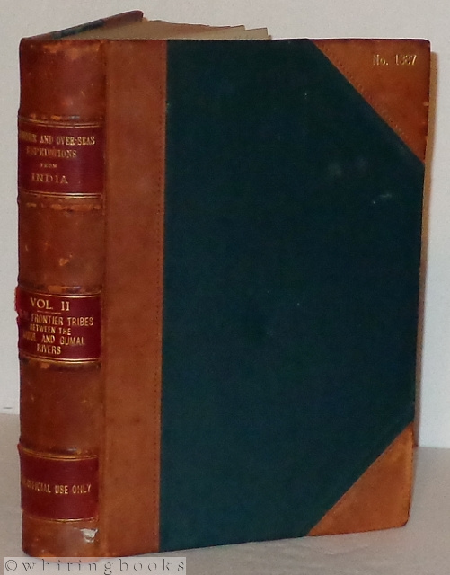 Image for Frontier and Overseas Expeditions from India, Volume II (of VI Volumes): North-West Frontier Tribes Between the Kabul and Gumal Rivers
