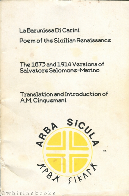 Image for La Barunissa Di Carini