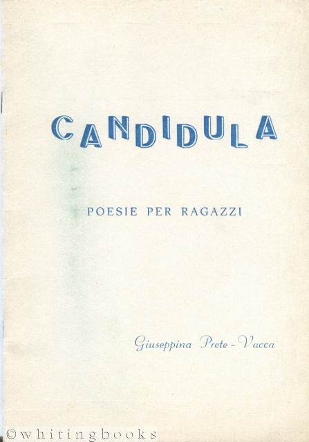 Image for Candidula: Poesie per Ragazzi