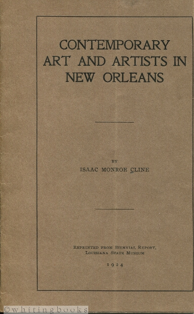 Image for Contemporary Art and Artists in New Orleans [1924]