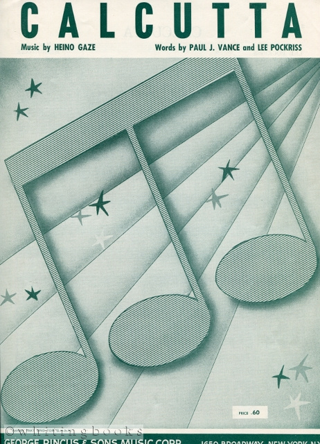 Calcutta [Sheet Music]