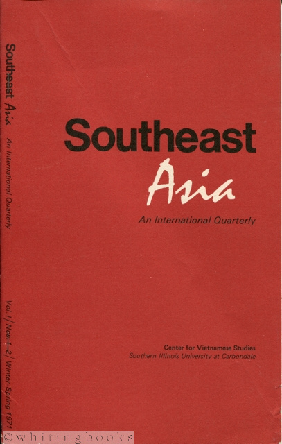 Image for Southeast Asia: An International Quarterly - Vol. I, Nos. 1&2, Winter-Spring 1971: The Rise and Fall of the Religious State in Burma
