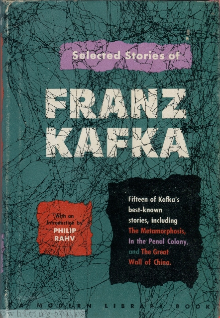Image for Selected Stories of Franz Kafka with an Introduction by Philip Rahv