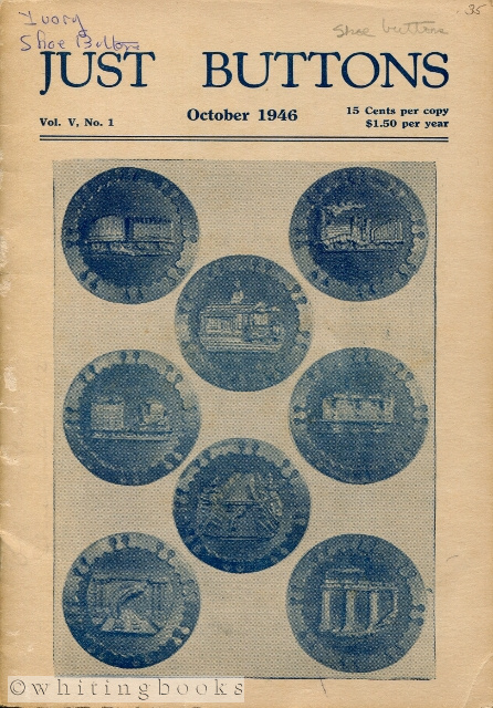Image for Just Buttons for Pleasure, Pastime, and Profit - Vol. V, No. 1, October 1946