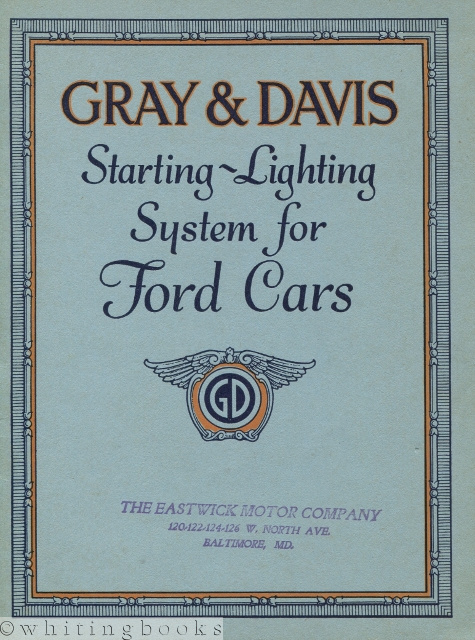 Gray & Davis Starting-Lighting System for Ford Cars