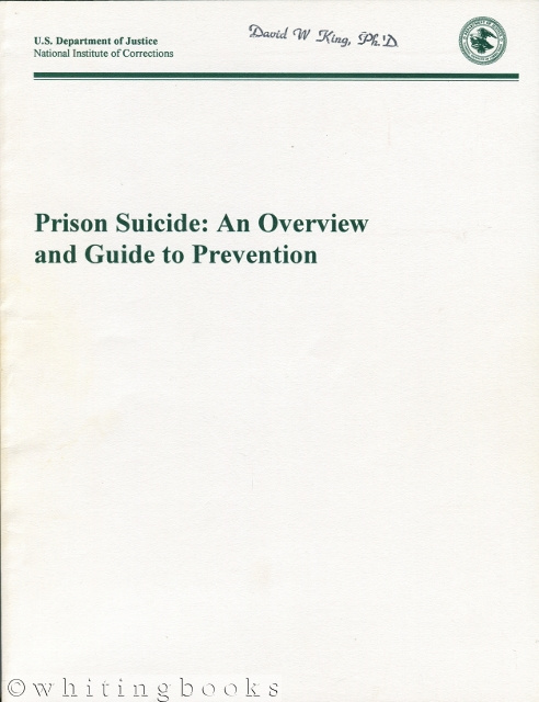 Image for Prison Suicide: An Overview and Guide to Prevention Prison Suicide: An Overview and Guide to Prevention