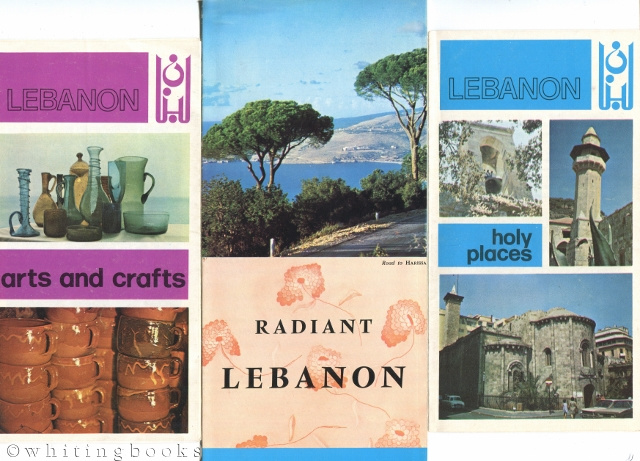 Image for Lebanon Tourism Brochures 1970s [Lot of 3]: Radiant Lebanon, Arts and Crafts, and Holy Places