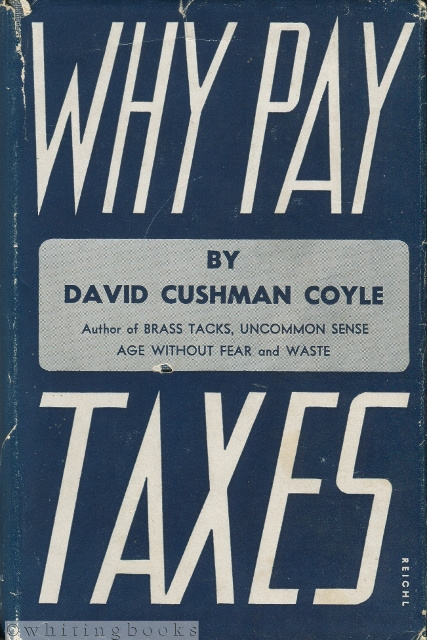 Image for Why Pay Taxes