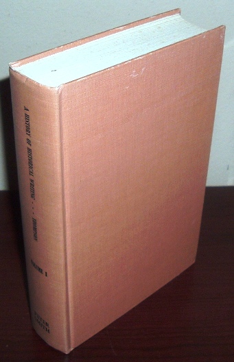 Image for A History of Historical Writing, Volume I