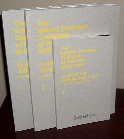 Image for Sotheby's Auction Catalogue: The Robert Devereux Collection of Post-War British Art, in Aid of the African Art Trust, London 3 November 2010, 3 Volumes
