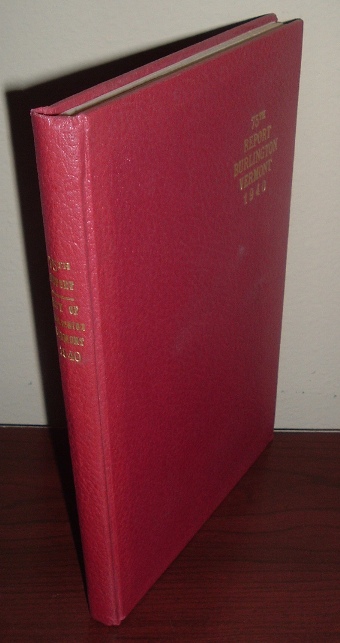 Image for Seventy-fifth Annual Report of the City of Burlington, Vermont for the Year Ending December 31, 1940